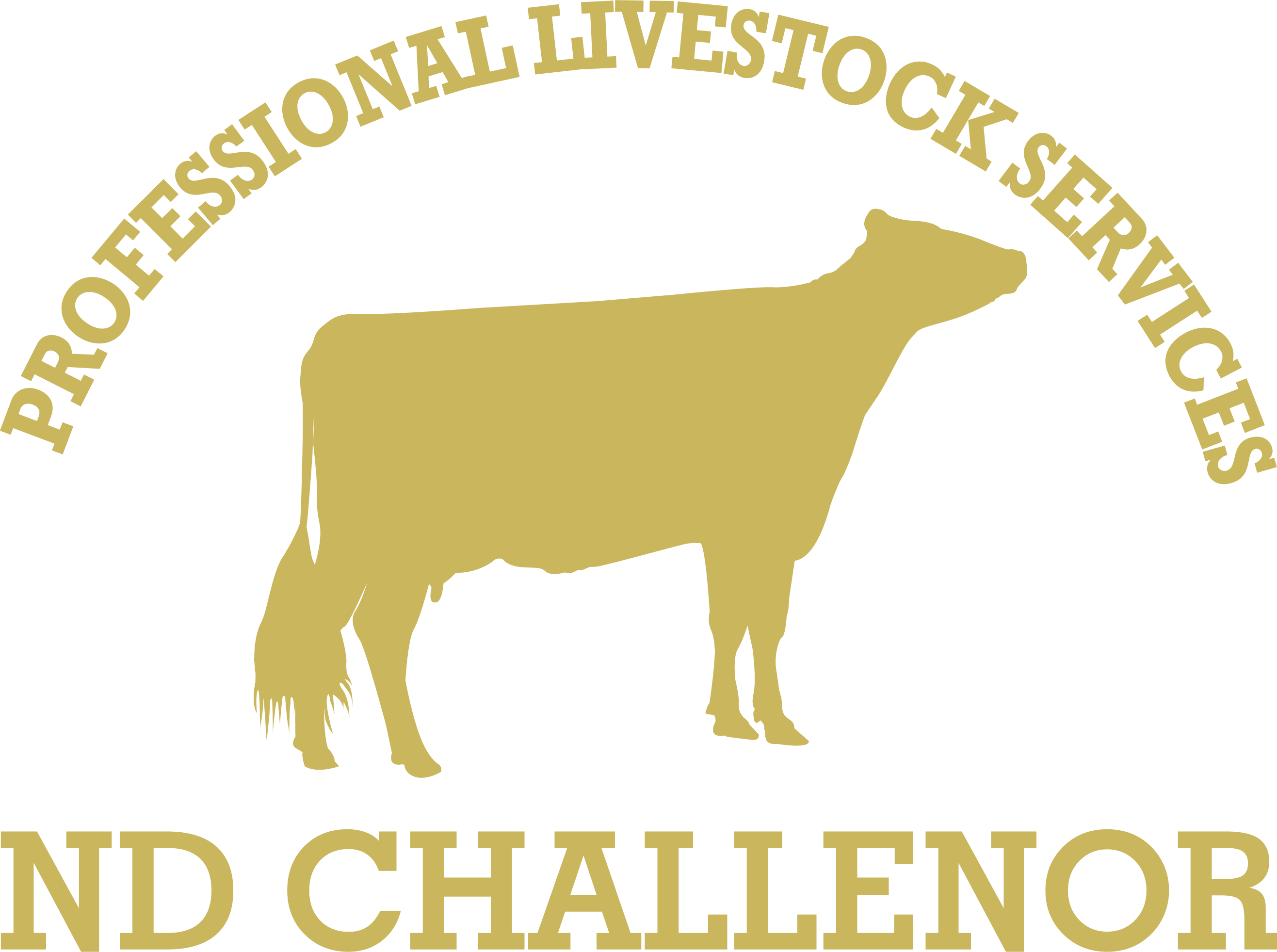 N D Challenor Professional Livestock Services Logo